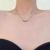 Collar de nicho para mujer, diseño de lujo ligero de alta gama con mariposas, nueva moda 2024, venta al por mayor, cadena de clavícula