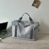 Colección de otoño 2026 transfronteriza: bolsa de viaje corta para mujer, bolsa de mano portátil, bolso de hombro, bolsa casual para la playa o piscina, bolsa para deportes y fitness