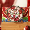 2026 Ano do Cavalo Envelopes Vermelhos Rotativos Criativos, Envelopes de Dinheiro de Ano Novo, Sacos de Envelope Vermelho 3D de Ano Novo Infantil para o Festival da Primavera