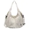 Bolsa de Dumpling para el Trabajo, Bolsa Nanfeng, Bolso Cruzado para Hombro, Diseño de Color Sólido, Moda Estilo Ins, Nueva Tendencia en Bolsos para Mujer