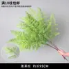 Plantas Verdes, Hierba de Junco, Hierba Bigote de Dragón, Fondo de Boda, Paisajismo de Ventana Floral, Flores Decorativas para Boda en Bosque Blanco y Verde