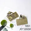 Accesorios de aleación 40*38mm engranaje de reloj golondrina de aleación reloj mecánico joyería DIY