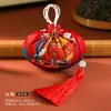 Bolsita Vacía para el Festival de Medio Otoño para Bendiciones, Bolsita Tradicional Estilo Corte, Regalo para Evento Festivo, Colgante de Bolsa de la Suerte