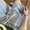 Pantalones Cortos Waffle de Verano para Hombre Modernos Sueltos Estudiante Versátiles de Longitud Media Deportivos Americanos Delgados Casuales