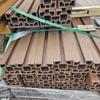 Postes de Madera Plástica para Vallas de Patio, Accesorios para Vallas de Madera Plástica, Paneles Coextruidos, Postes para Vallas, Tapas para Postes