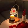 Lámpara de Aromaterapia para Bodas Lámpara de Mesita de Noche Lámpara Acompañante para la Habitación de Bodas Lámpara Derretida de Cera Roja para Bodas Lámpara Changming Regalo de Boda para Recién Casados