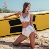 Traje de baño de dos piezas tipo triángulo para mujer, estilo nuevo 2025, para aguas termales, sexy, para busto pequeño, push-up, fresco y adelgazante, traje de baño para vacaciones en aguas termales