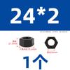 Porca Hexagonal Dente Fino Classe 10.9 Porca Dente Invertido Parafuso Dente Esquerdo Tampa de Parafuso Rosca Inversa Parafuso Inverso Fêmea M6M8M10-80