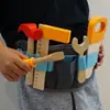 Juguetes de Reparación para Carpintería Martillo de Madera Destornillador Sierra Llave Taller de Carpintería para Jardín de Infancia Casa de Juegos Herramientas
