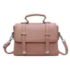 Bolsa Pequeña Lisa Popular de Celebridad de Internet 2023 Nueva Moda Nicho Simple Estilo Coreano Retro Bandolera Pequeña Cuadrada para Mujer