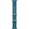 Para Apple Correa de Silicona Marina Apple watch9 Generación ultra1/2 Oficial Cinta de Silicona con Doble Hebilla