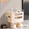 Caja de Almacenamiento para Router Estante para Colocar Wifi Sala de Estar Multicapa Caja de Blindaje para Banda Ancha Enchufe Multifunción para Decodificador de TV