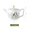Juego de Taza y Platillo de Café de Cerámica al por Mayor Juego de Té de Estilo Europeo Precioso Oro Té Perfumado de la Tarde Taza de Té para el Hogar Vaso para Agua LOGO