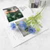 5 Flores Artificiales de Centaura de Seda para Decoración de Pasillo de Boda, Arreglo de Pared de Flores, Accesorios de Fotografía, Decoración de Fondo, Flores Falsas