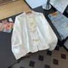 Garantía de Calidad Seda Real Antienvejecimiento Nuevo Estilo Chino Nacional Simple Blusa Jacquard Mejorado Versátil para Mujer