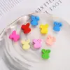 Elegante pasador simple moda color caramelo pinza pequeña color flor pequeña ins pasador clip de celebridad de Internet niña
