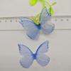 Mariposa de Tul de Capa Sencilla de 5 cm Soñadora Antigua Accesorios DIY Mariposa Tocado Horquilla Material Accesorios de Ropa