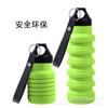 Copo de Água Esportivo Dobrável de Silicone para Homens e Mulheres, Copo Retrátil Portátil, Viagem ao Ar Livre, Chaleira de Água Antiderrapante para Crianças