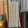 100kg Comércio Exterior Extra Grande Roupas Femininas Aliexpress Amazon Estilo Europeu e Americano Veludo Brilhante Skinny Saia Cauda de Peixe