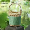Caja de regalo del Festival del Bote del Dragón, caja de embalaje de regalo de zongzi, caja vacía de bambú de alta gama, caja de regalo universal portátil creativa para el Festival del Bote del Dragón al por mayor
