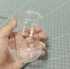 Cápsula de Juguete de Fondo Plano de Alta Transparencia de 65x70 mm para Juguetes de Comida Japonesa y Figuras de Anime, Exhibidor de Cápsulas de Juguete Recargable