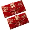 Bolsa roja para sobres de boda, especial para bodas, flocado de alta gama, para el dinero del regalo de boda, nuevo modelo 2026