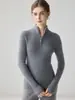 Nuevo Suéter de Cashmere 100% Puro con Media Cremallera 2026 para Mujer, Corte Ajustado, Suave y Amigable con la Piel, Suéter de Punto para Capa Base