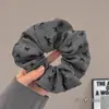 Brillante Coletero Estilo Zhao Lusi para Mujer, Goma para el Cabello de Alta Gama, Cuerda para Moño, Accesorio para el Cabello de Xu Yan