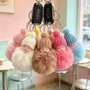 Llavero Colgante de Muñeca de Peluche Genuina para Dormir de Moda Lindo Regalo para Pareja Juguete de Muñeca Femenina Decoración para Mochila