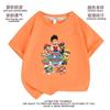 Ropa de Anime de Dibujos Animados Camisetas de Manga Corta para Niños Nuevo Estilo Verano 2024 Algodón de Manga Media para Bebé Ropa de Verano para Niños Niñas de Moda