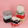 Mini maleta de 13 pulgadas, estuche de maquillaje, caja de almacenamiento de oso de dibujos animados, maleta de viaje pequeña y ligera
