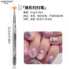 Guofeng Tinta y Lavado Tinte Pluma para Uñas Traje Arte de Uñas Fototerapia Pluma Pincel para Pintar Tallo Pluma Herramientas para Arte de Uñas