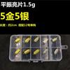 Kit de Iscas com Anzol Único Iscas Colher para Pesca de Whitefish e Topmouth, Incluindo Iscas Colher e Iscas Formato Semente de Melão