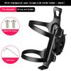 Portabotellas unilateral de aleación de aluminio de una pieza con apertura lateral, universal para bicicleta de montaña, portavasos para agua, accesorios para ciclismo