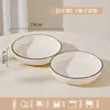 Color de Bajo Esmalte 2026 Nuevos Tazones y Platos de Cerámica de Alto Valor, Hermoso Set de Vajilla para Arroz, Set Combinado de Tazones y Platos