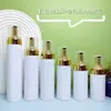 Botella Mousse Blanca de 100ml con Cepillo Limpiador y Dosificador de Espuma, Botella de Espuma de 200ml