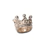 Accesorios Populares de Joyería de Aleación Retro Japonesa y Coreana con Forma de Corona, Disponibles en Múltiples Colores, Tocados de Corona Huecos Tridimensionales para Manualidades