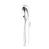 Juego de Cubiertos de Acero Inoxidable 304 Transfronterizo, Cuchillo, Tenedor y Cuchara Estilo Occidental Engrosados, Cuchillo y Tenedor para Filete de Hotel, Cuchara de Postre, Juego de Cubiertos