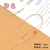 Collar de Cuerda de Jade y Jade Hetian con Colgante de Oro, Cuerda Trenzada Fina Ajustable para Mujer