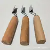 Cuchillo para piña de acero inoxidable, Pelador de piña, Tenedor para piña, Extractor de ojos en forma de V, Pala para piña, Cuchillo para fruta de tienda de dos yuanes
