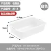 Caja de arena para gatos de plástico profunda y engrosada, resistente a impactos, inodoro para gatos de mascota doméstico, cubeta de plástico de gran capacidad, caja giratoria para gatos