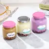 Frascos de Víscera de Pescado Fresca Estofada y Nido de Pájaro al por Mayor, Contenedores Sellados de Vidrio, Frascos de Mermelada de Miel de Víscera de Pescado con Rayas Verticales Aptos para Cocinar al Vapor