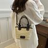 Bolso Grande Sencillo de un Solo Hombro para Mujer 2026 Transfronterizo Verano Nuevo Bolso Tote de Gran Capacidad Vacaciones en la Costa Bolso de Playa Casual