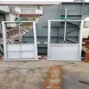 Portão de Aço Manual, Portão de Máquina Elétrica de Ferro Fundido, Portão Integrado Montado na Parede, Portão de Esgoto de Aço Inoxidável, Acessórios para Portão de Controle de Enchentes com Rolos