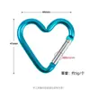 Fabricante Hebilla de Aleación de Aluminio en Forma de Corazón DIY para Ropa Infantil Gancho Mini en Forma de Corazón para Bolsos Pequeños