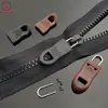 Accesorios de Cremallera Desmontables, Cabezal Deslizante, Colgante Deslizante, Tarjeta de Cabezal de Cremallera para Reparación de Bolsas y Chaquetas