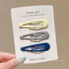 Pinza de Nube para Niña Estilo Coreano Simple de Tela Lunares Pinza BB para Parte Trasera de la Cabeza o Flequillo