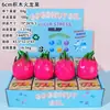 Juguete popular transfronterizo de plastilina tipo pudín, squishy para alivio del estrés, juguete squishy realista de frutas y verduras para alivio del estrés, venta al por mayor