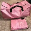 Bolsas Tejidas de PP Engrosadas Personalizadas, Bolsas para Empacar Mudanzas, Bolsas de Almacenamiento de Equipaje Laminadas Impermeables y a Prueba de Humedad para Cruce de Fronteras