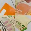 Sacos Personalizados para Embalagem de Alimentos da Fábrica de Origem, Selagem de Oito Lados, Fundo Plano, com Zíper e Janela Transparente, Stand-Up Pouch